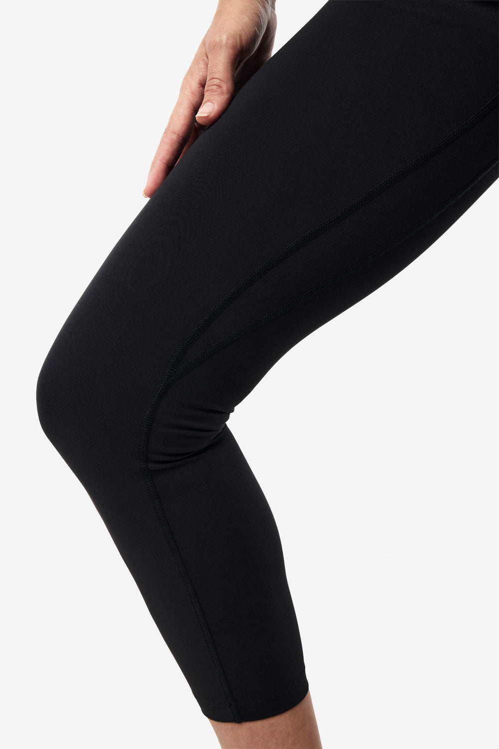 No Chafe Everyday Base Leggings - Black | Comfortable & Breathable for Workouts, Yoga & Daily Wear