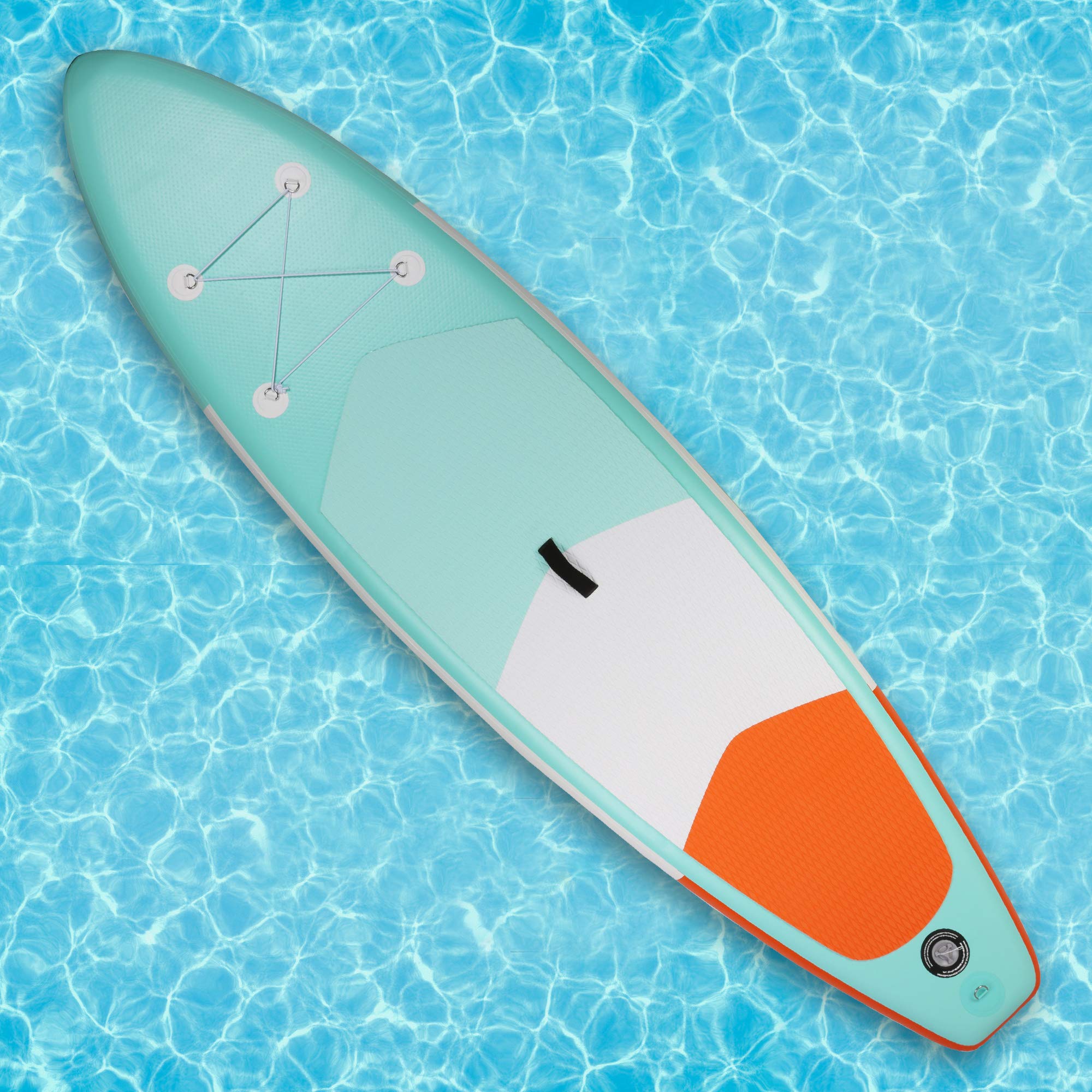 Vilobos Inflatable Stand Up Paddle Board with SUP Accessories - Includes Backpack, Leash, Double Action Hand Pump & Repair Kit for Youth & Adults - Perfect for Lakes, Rivers & Ocean Paddling Adventures