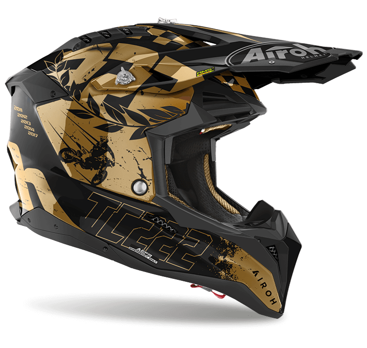 Airoh Aviator 3 Legend Gloss Chrome Motorcycle Helmet - DOT & ECE Certified Full Face Helmet for Men & Women - Lightweight & Ventilated for Street Bike, Cruiser, and Touring Rides