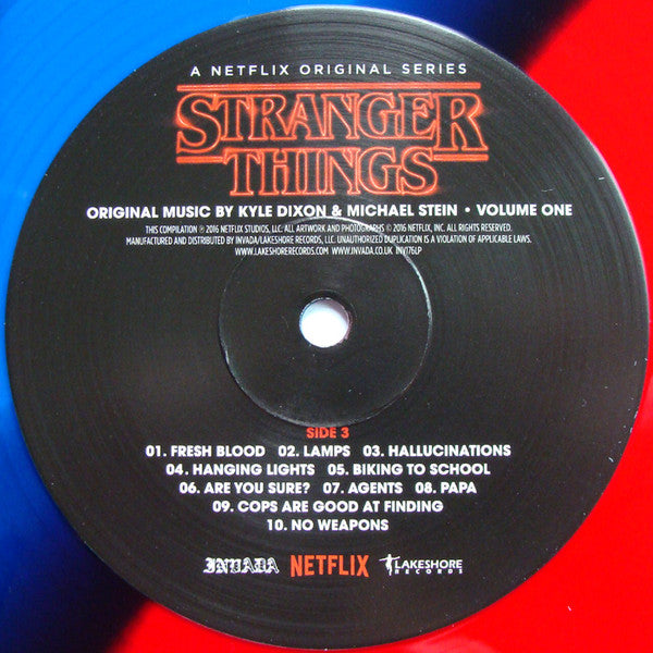 Kyle Dixon Stranger Things Volume One Soundtrack (2xLP Vinyl Album, Red) - Near Mint (NM/M) Condition - Perfect for 80s Nostalgia & Sci-Fi Movie Nights