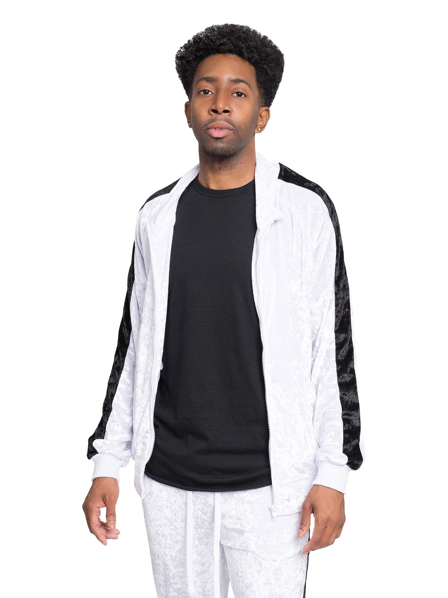 Premium G-Style USA Men's Velour Velvet Tracksuit Set - Comfortable Casual Wear, Gym & Lounge Outfit for Men | Perfect for Workout, Streetwear & Relaxing at Home