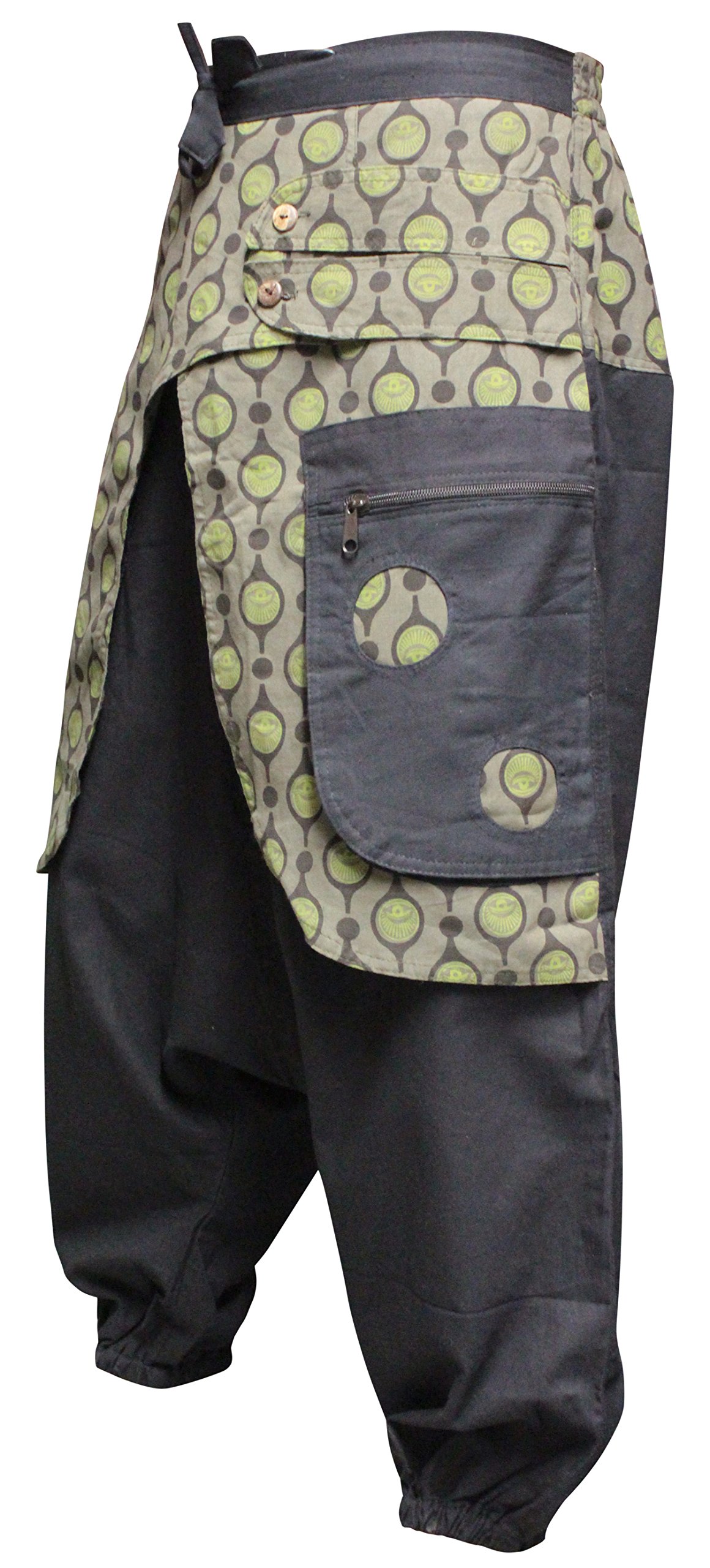Shopoholic Fashion Men's Drop Crotch Jogger Pants - Comfortable Streetwear for Casual Outfits & Lounge Wear