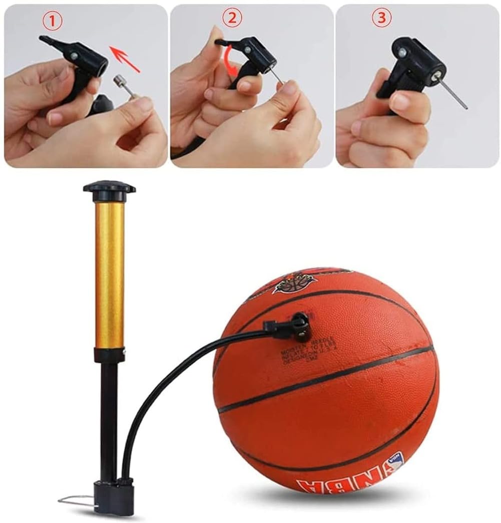 30-Pack Ball Pump Needle Valve Replacement Set - Compatible with Soccer Balls, Basketballs & Volleyballs - Screw Thread Air Inflation Needles for Sports Equipment Maintenance (Perfect for Gym, Field & Home Use)