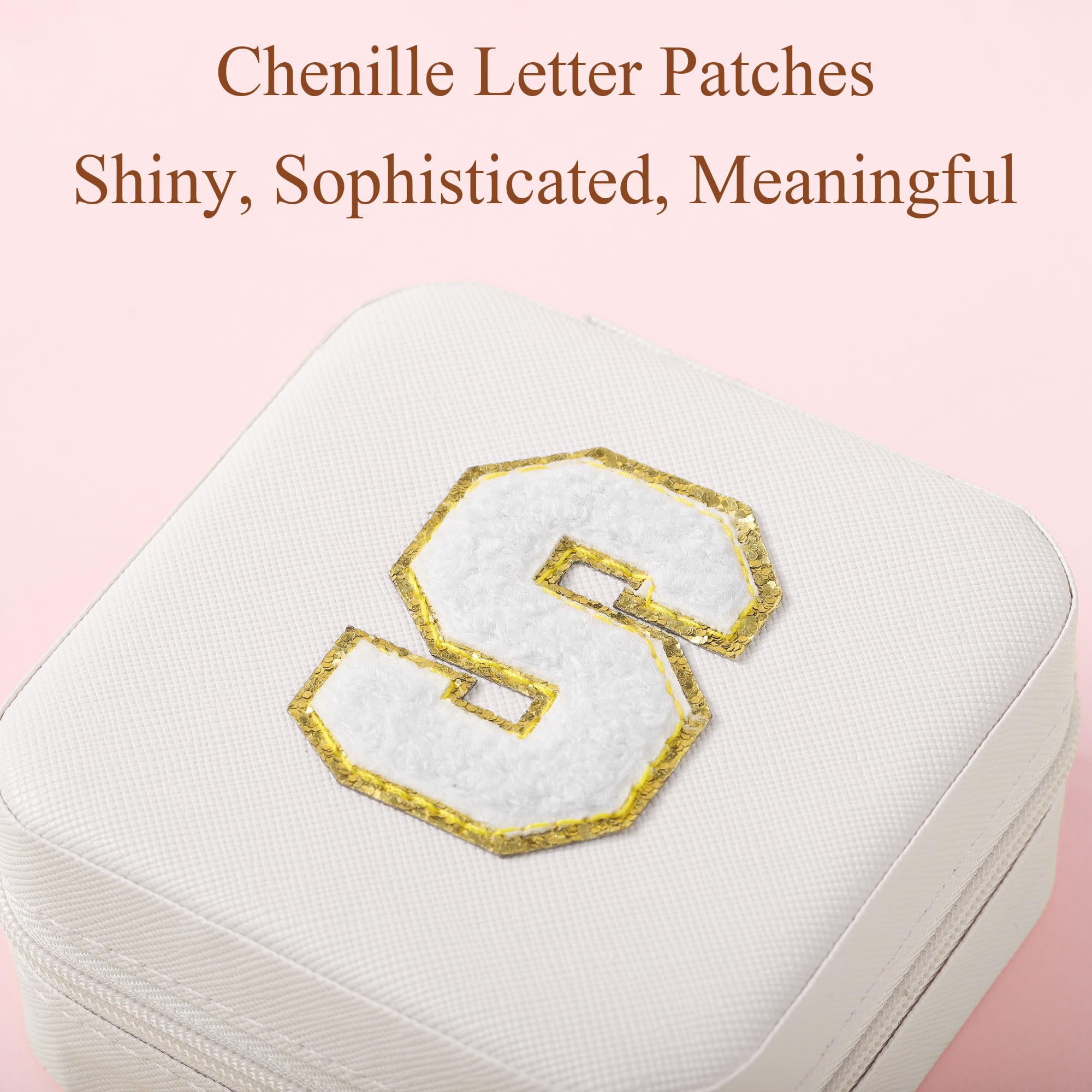 Trendy Personalized Travel Jewelry Case with Initial - Pink Jewelry Organizer Box for Women & Teens | Christmas, Birthday Gift Idea | Perfect for Travel, Home Storage & Special Occasions