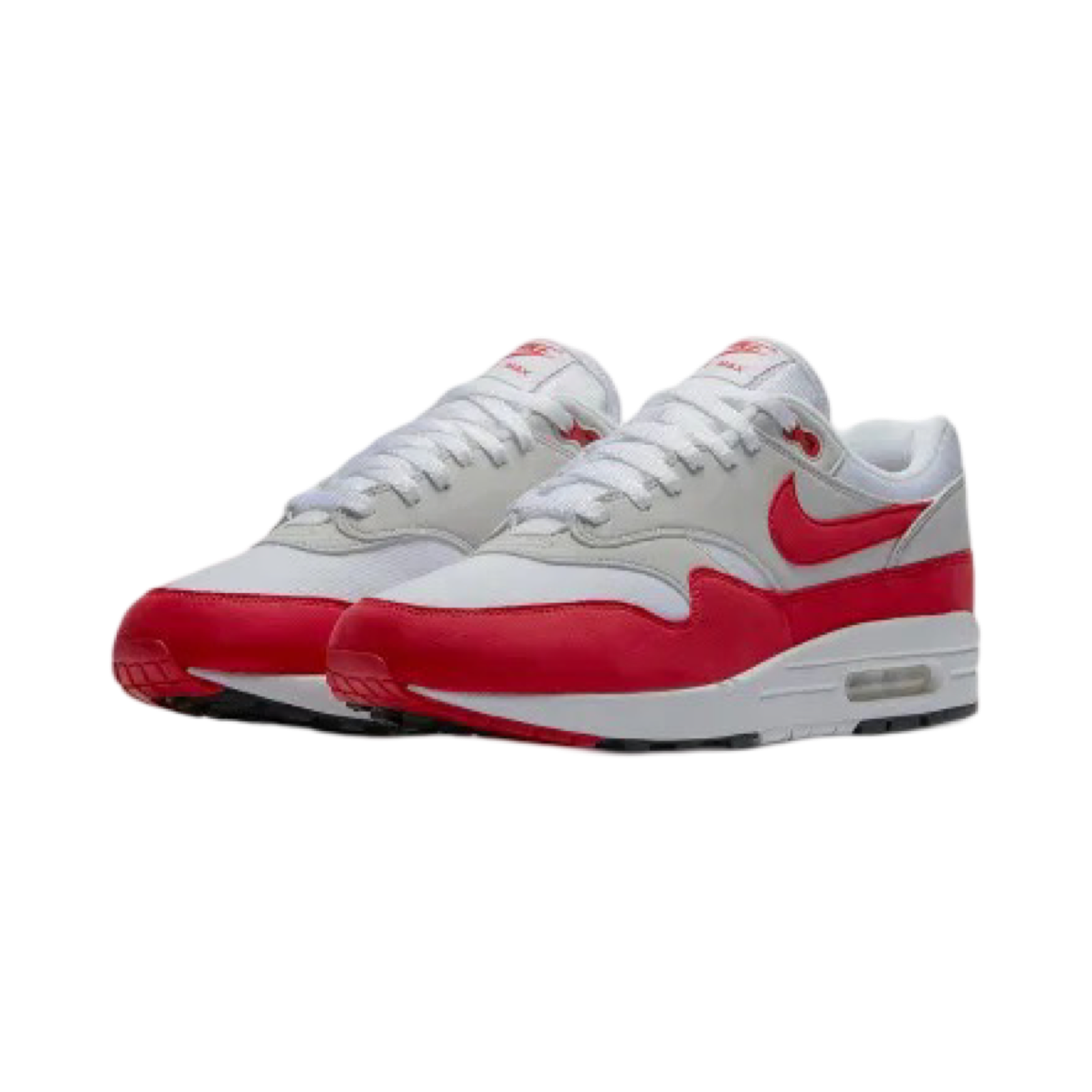 Nike Air Max 1 Anniversary Red White Sneakers (2017) - Men's Running Shoes for Gym, Workout & Casual Wear