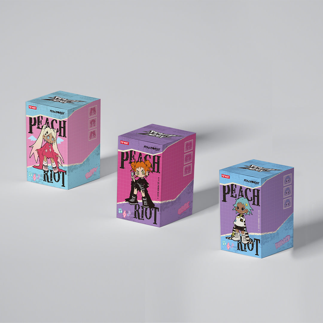 POP MART Lil Peach Riot: Loading! Series Anime Keychain - Cute Kawaii Character Accessory for Backpacks, Bags & Keys | Perfect Gift for Anime Fans & Collectors