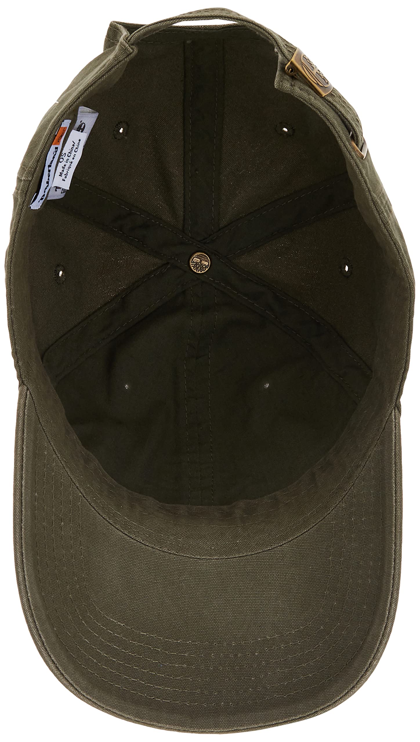 Timberland Men's Soundview Cotton Canvas Baseball Cap - Stylish & Durable for Outdoor Adventures, Hiking & Casual Wear