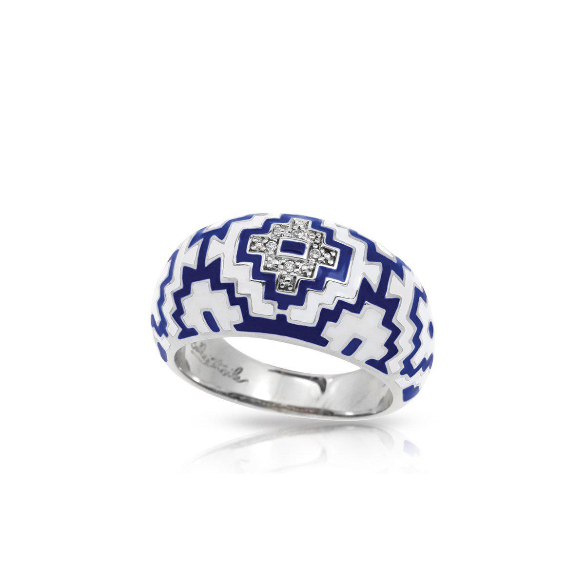 Aztec Ring for Women & Men - Handmade Sterling Silver Tribal Jewelry - Perfect for Boho, Hippie & Festival Fashion