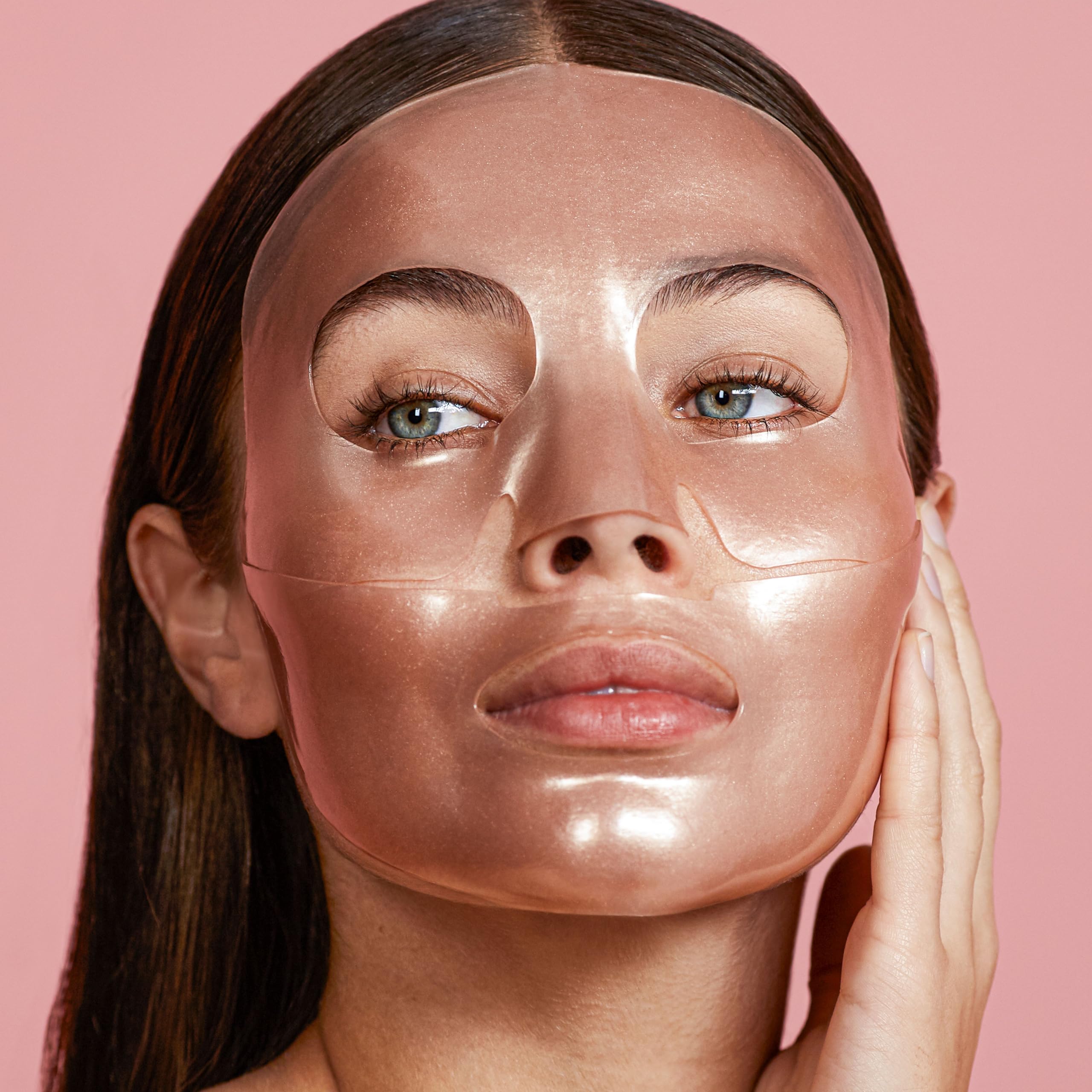 MZ SKIN Anti-Pollution Hydrating Face Mask - Detoxifying Hydrogel Treatment with Vitamin C, Centella Asiatica & Hyaluronic Acid for Radiant Glowing Skin | 5-Pack Set | Perfect for Daily Skincare Routine, Spa Days & Travel Essentials