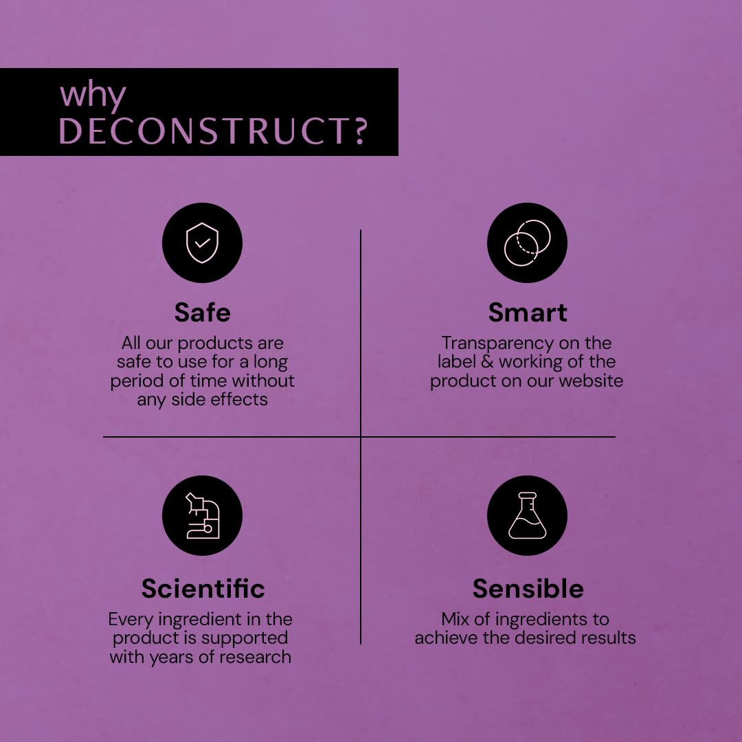 Deconstruct Lip Mask | Collagen & Peptide Overnight Lip Sleeping Mask for Dry, Chapped Lips | Hydrating Treatment for Women & Men | 8g Clear | Perfect for Night Care & Winter Lip Protection