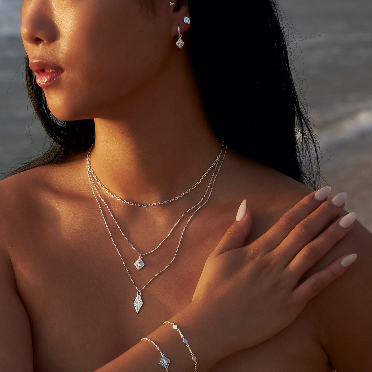 Stainless Steel Paperclip Chain Necklace - Trendy & Durable Jewelry for Women & Men | Perfect for Office, School & Everyday Wear