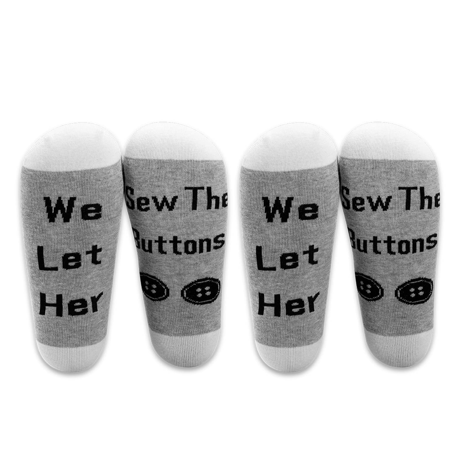 LEVLO Horror & Fantasy Movie Inspired Socks - 'Soon You'll See Things Our Way' Novelty Socks for Scary Film Fans - Perfect for Halloween, Movie Nights & Gifts for Horror Lovers