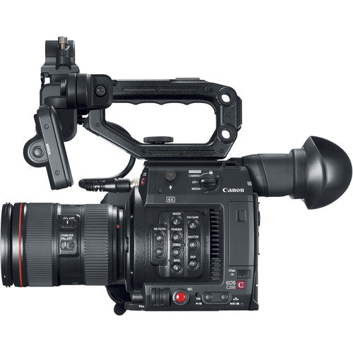 Canon EOS C200 EF Cinema Camera with 24-105mm Lens Kit - Professional 4K Video Camera for Filmmaking, Vlogging & Documentary Production (NTSC/PAL)