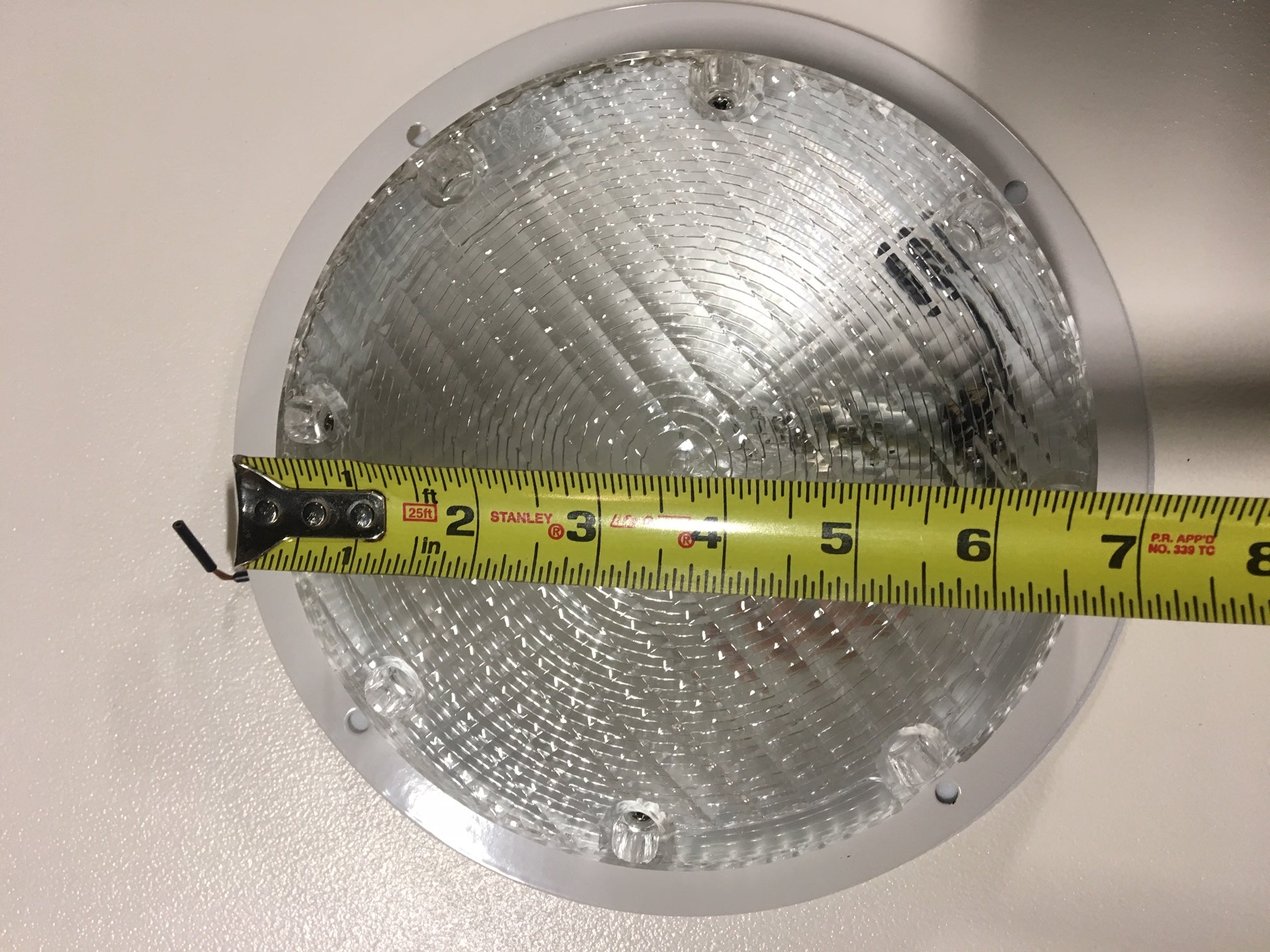 White LED Surface Mount Light - Bright & Energy Efficient for Home, Office, and Commercial Spaces