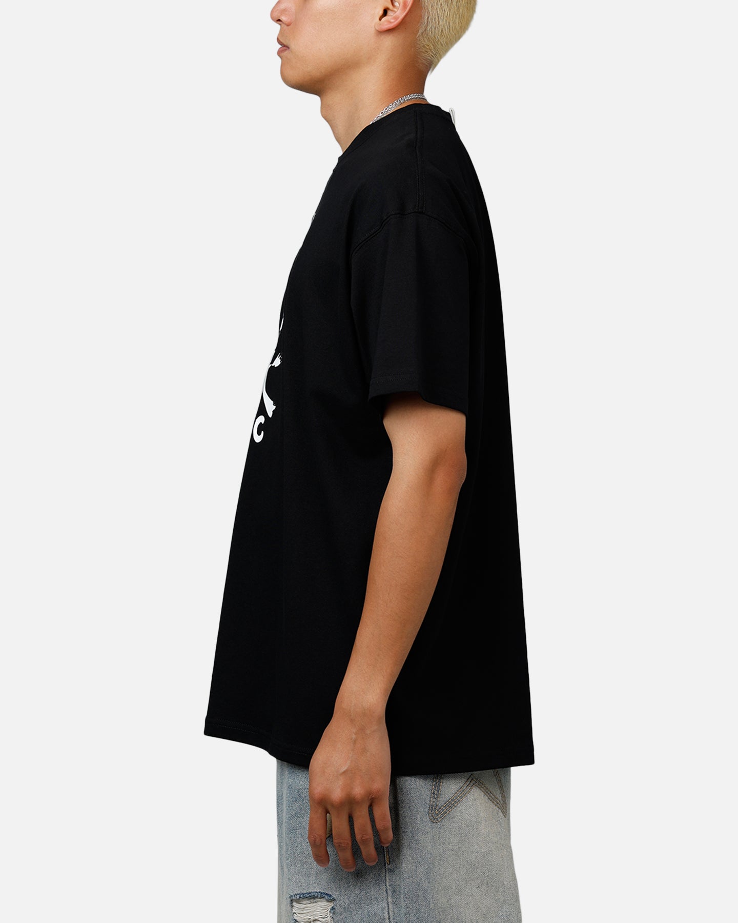 ABC Skull Graphic T-Shirt for Men - Black Cotton Short Sleeve Tee - Perfect for Casual Wear, Street Style & Halloween Costumes