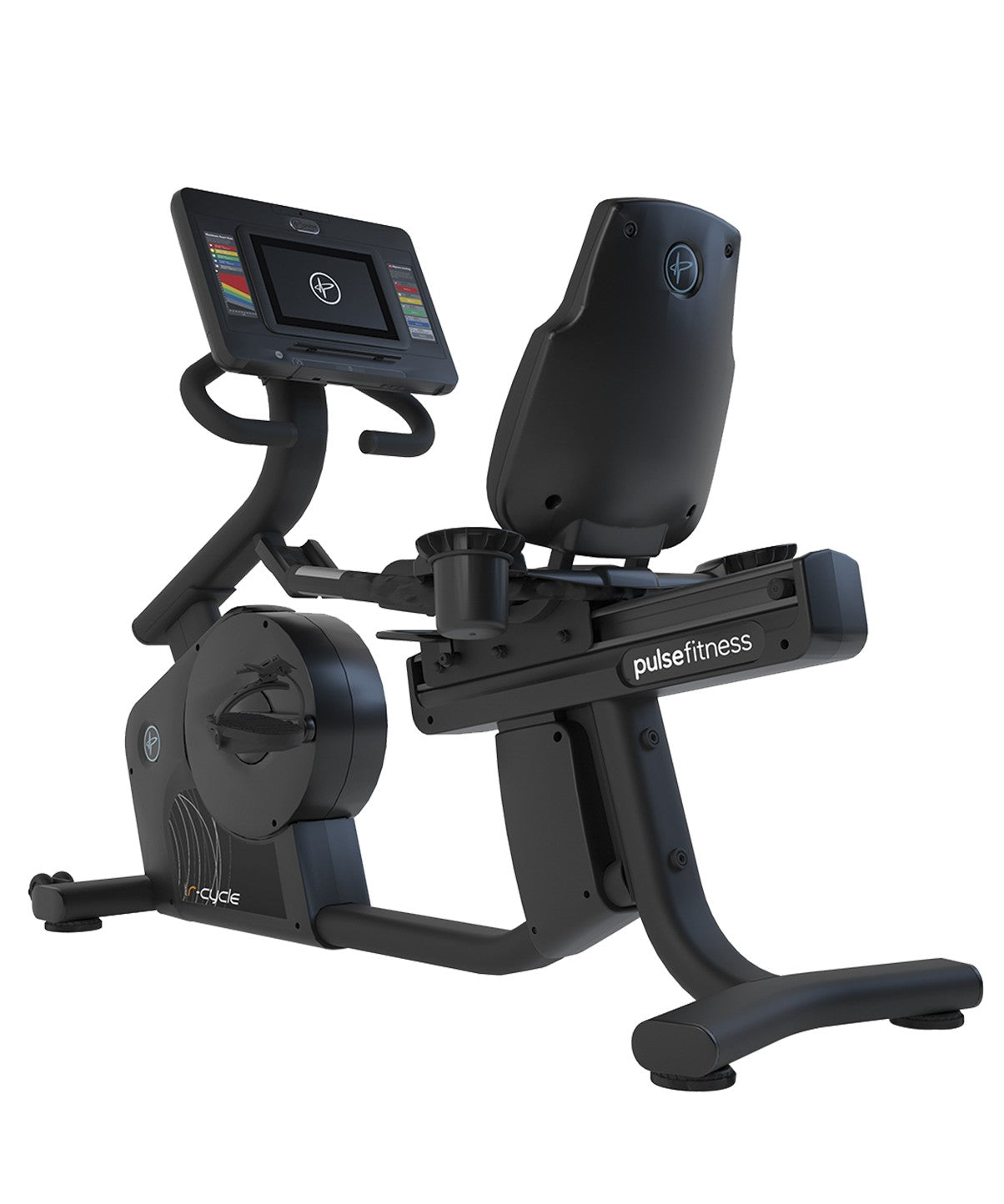 R Cycle Series Club Line Recumbent Exercise Bike with 10.1