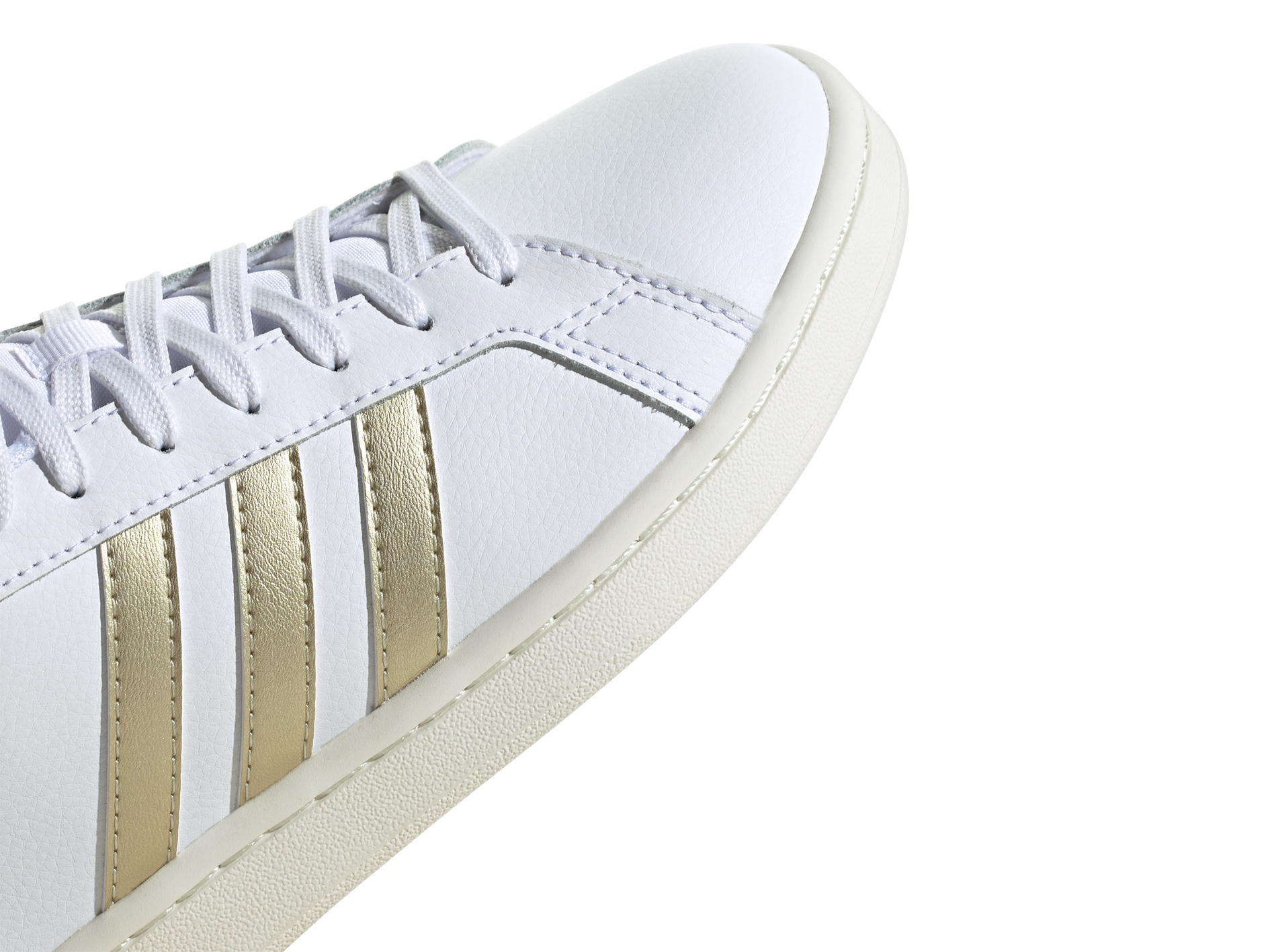 Adidas Women's Grand Court Sneakers - Comfortable White Tennis Shoes for Women | Casual Walking, Gym Workouts & Everyday Fashion