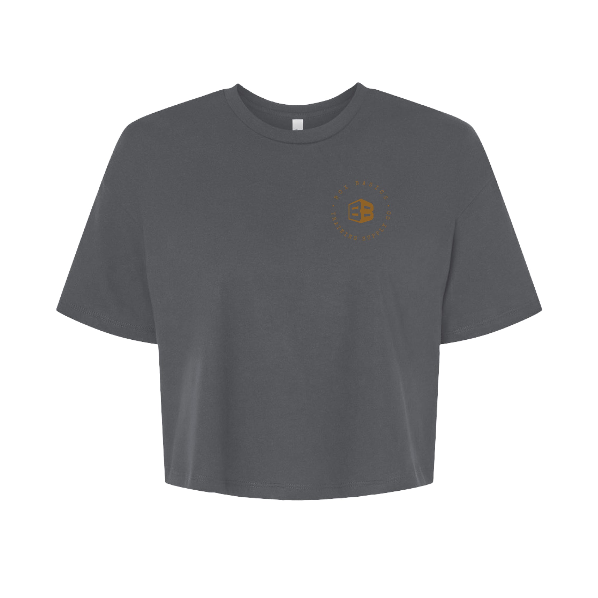Women's Box Basics Boxy Circle Tee - Soft Cotton Oversized T-Shirt for Casual Wear, Lounge & Street Style Outfits