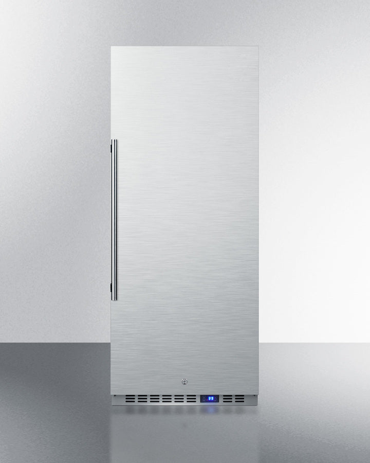 Accucold 24 Inch Wide All Refrigerator - Stainless Steel Interior & Exterior - FFAR121SS - Perfect for Home, Office, or Commercial Use