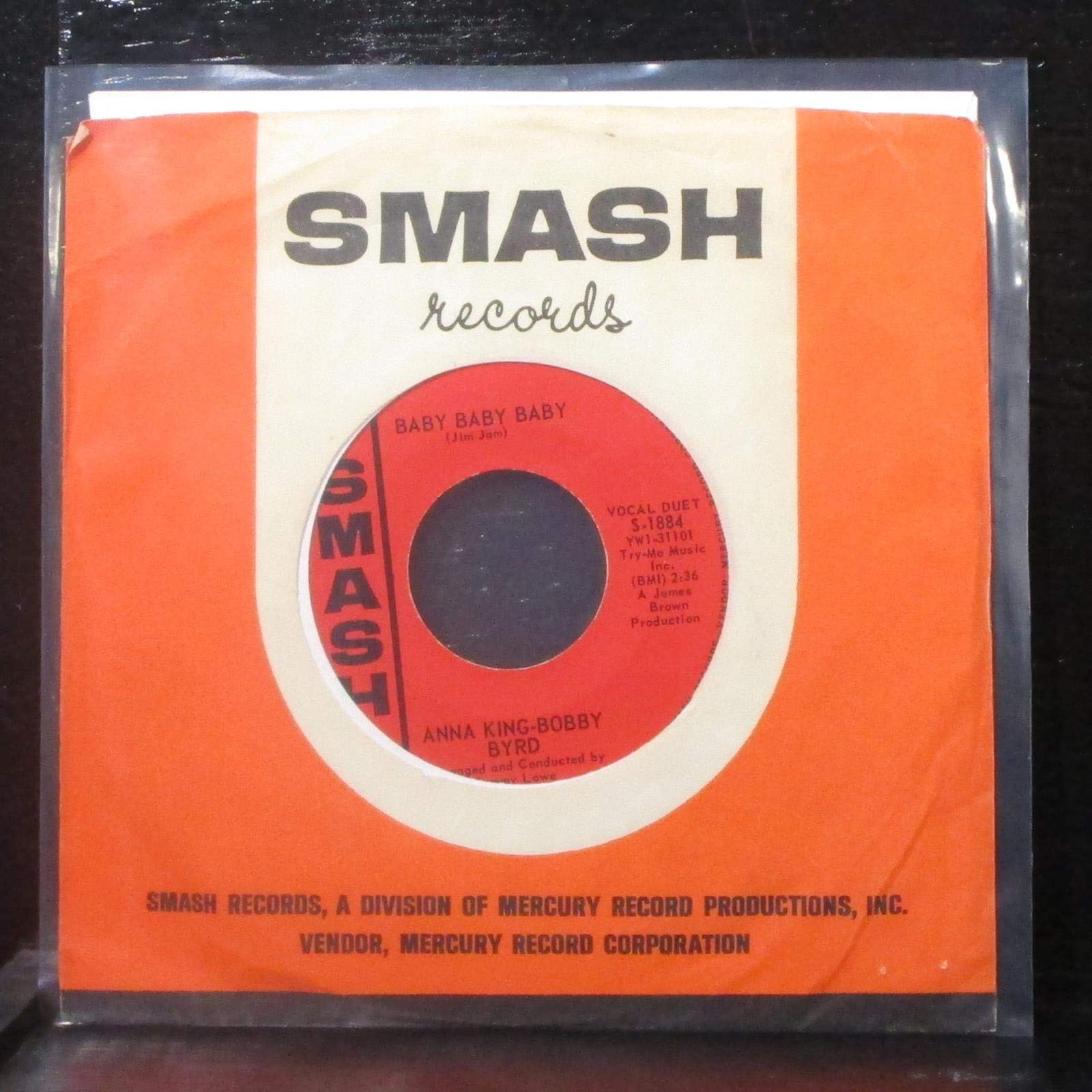 BABY BABY BABY (VOCAL & INSTRUMENTAL) 45 RPM 7-Inch Vinyl Single - Perfect for DJs, Collectors & Retro Music Lovers