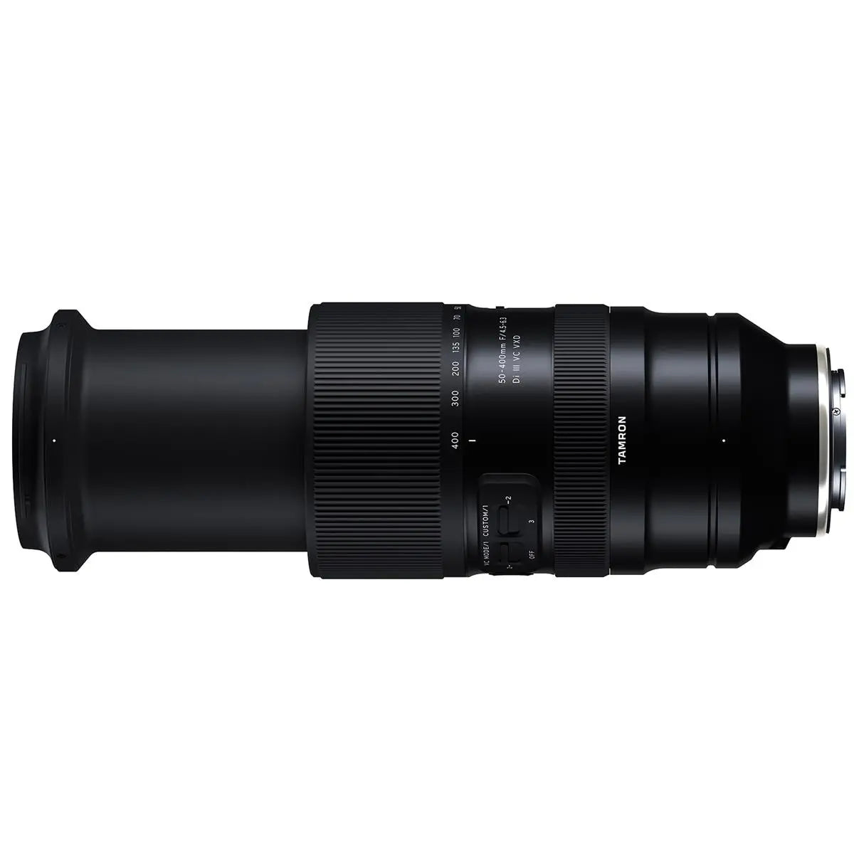 Tamron 50-400mm f/4.5-6.3 Di III VC VXD Lens for Sony E Mount - Full Frame Telephoto Zoom Lens for Wildlife, Sports & Travel Photography