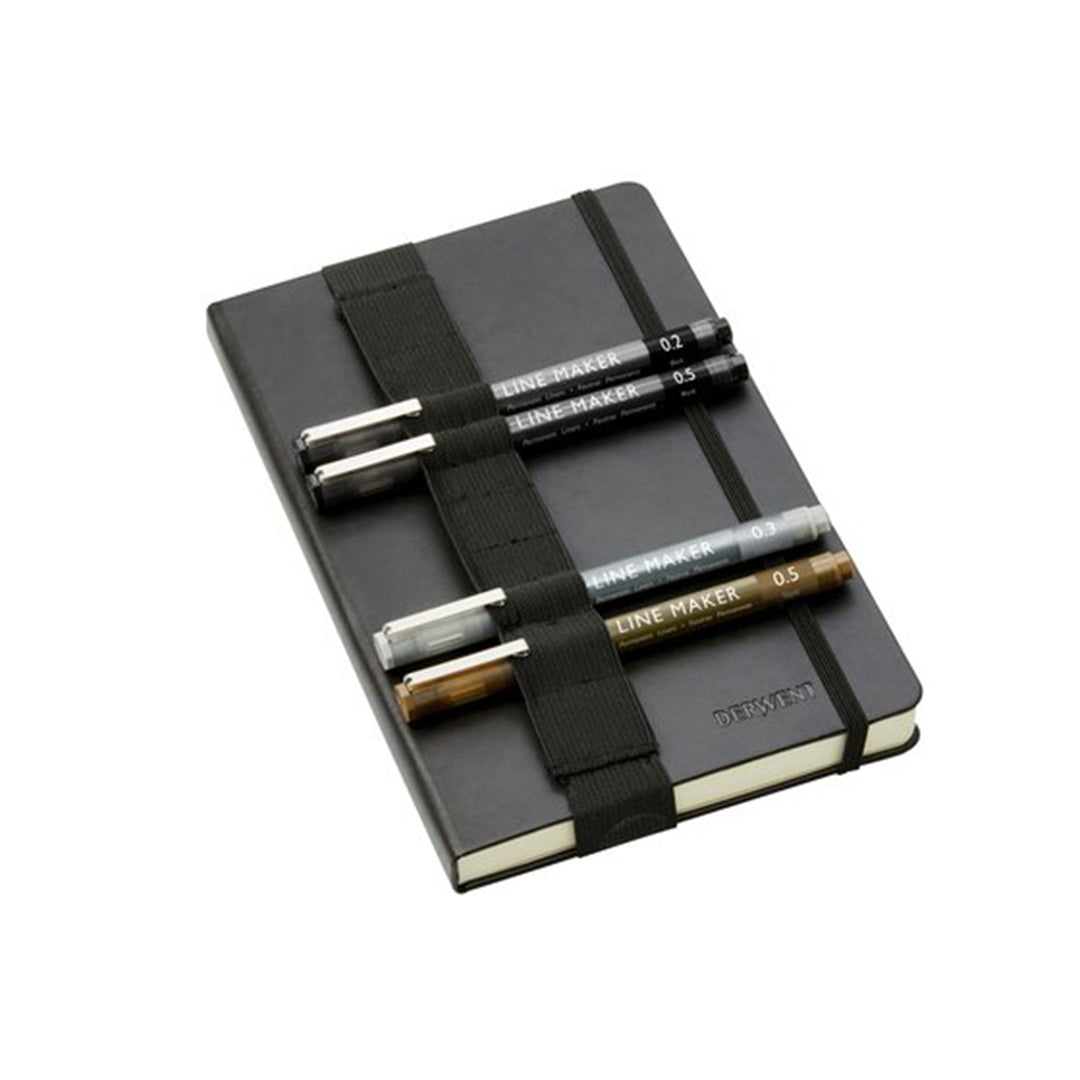 Derwent Line Maker A5 Sketching Journal Set - Premium Sketchbook for Artists, Drawing & Sketching - Perfect for Travel, Studio & Outdoor Art Projects