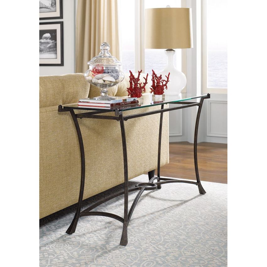 Sutton Glass Top Collection - Elegant Tempered Glass Table Top for Dining Room, Living Room & Office - Shatter-Resistant & Easy to Clean