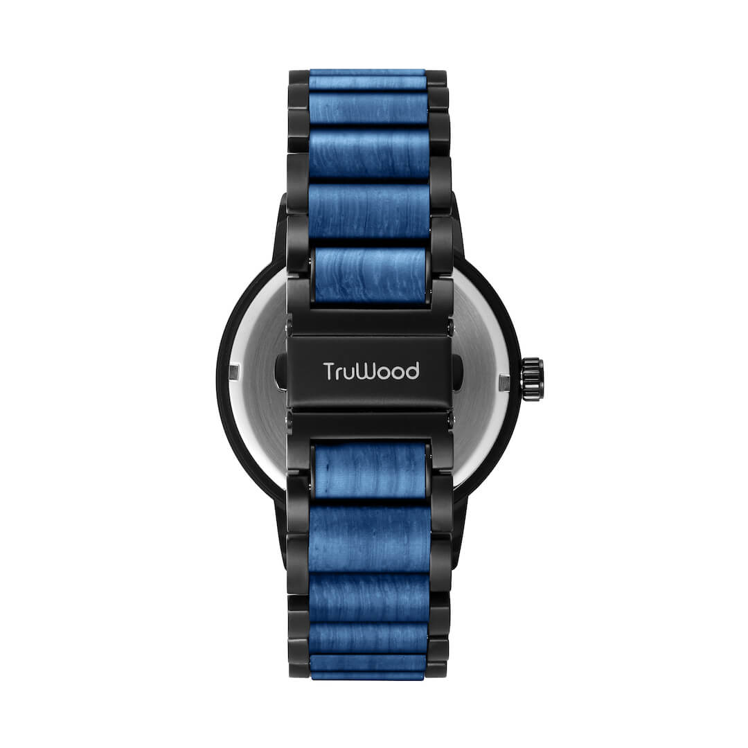Truwood Coast Wooden Watch for Men & Women - Eco-Friendly Wooden Strap Analog Wristwatch - Perfect for Outdoor, Casual & Formal Wear