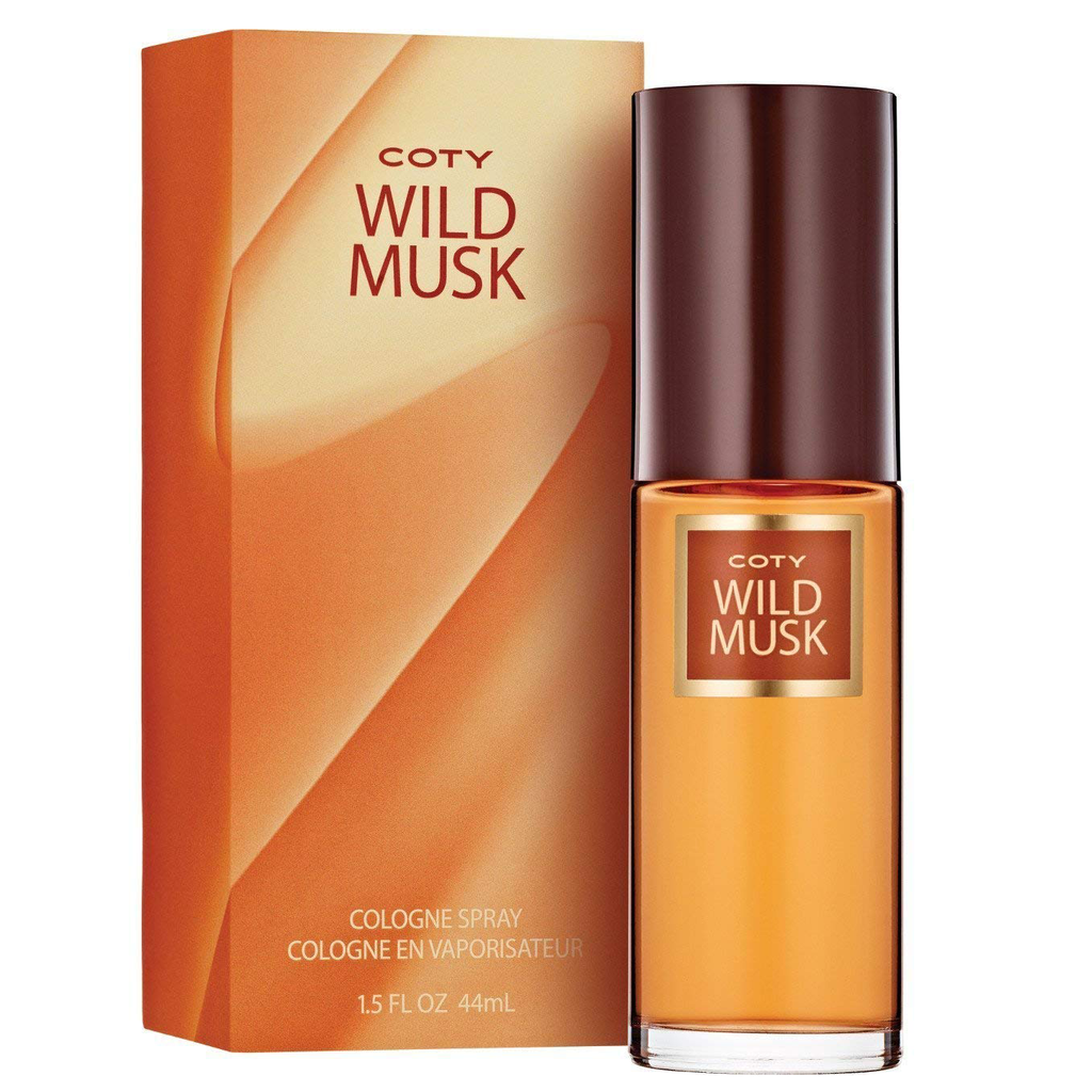 Coty Wild Musk 44ML Cologne Spray for Women - Floral Vanilla Scented Perfume | Long Lasting Fragrance for Date Night, Office & Special Occasions