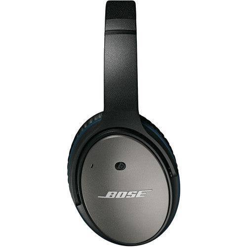 Bose QuietComfort 25 Noise Cancelling Headphones for Android - Wireless Bluetooth Over-Ear Headset with Microphone, Black | Perfect for Travel, Work & Music Lovers