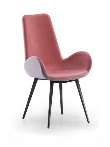 Midj Dalia PA M_Q TS Armchair - Modern Accent Chair for Living Room, Bedroom, or Office - Comfortable Upholstered Lounge Chair with Stylish Design