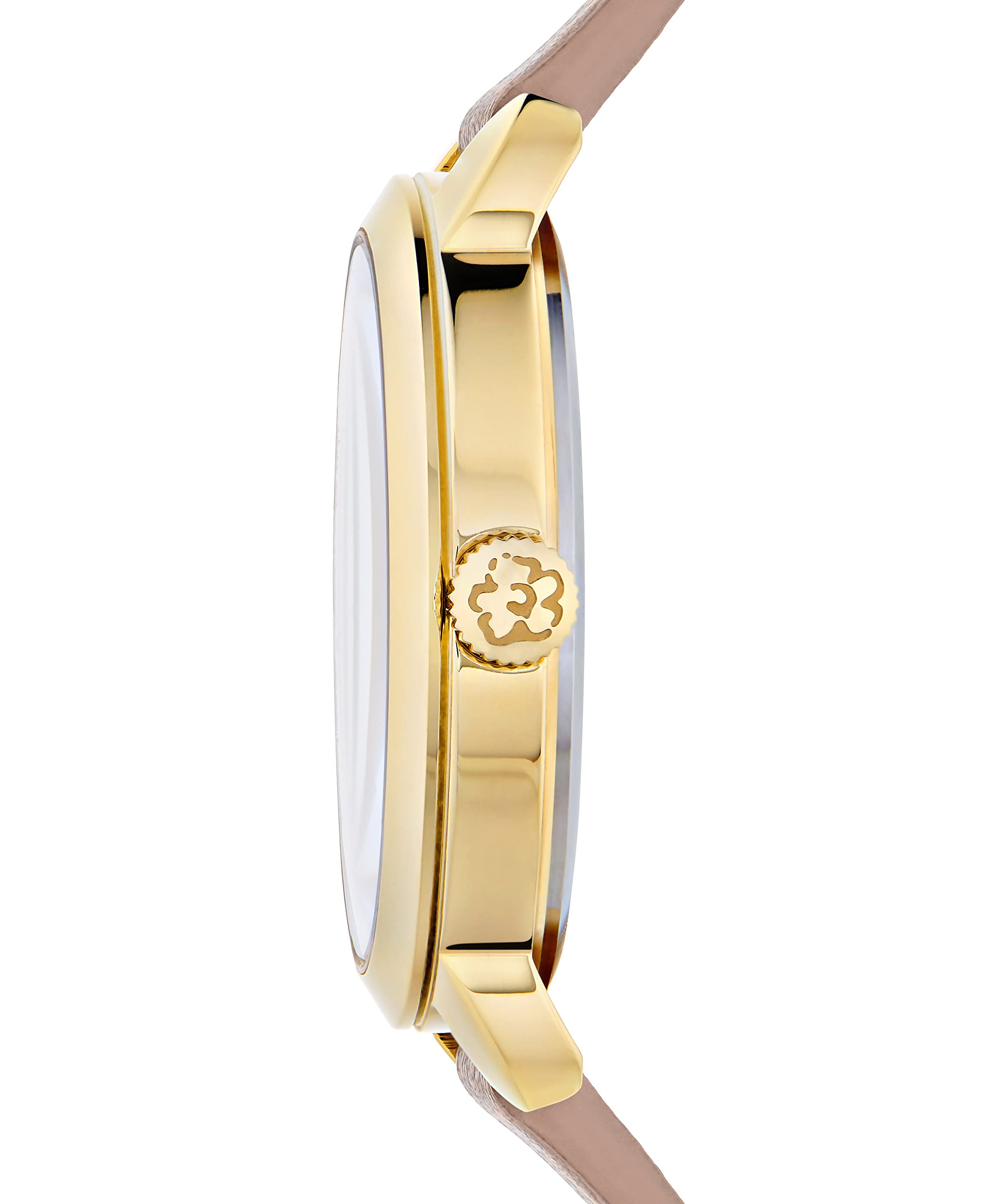 Ted Baker Women's Vegan Leather Strap Watch - Light Brown (Model BKPFLS3049I) | Elegant Fashion Accessory for Work, Date Night & Special Occasions