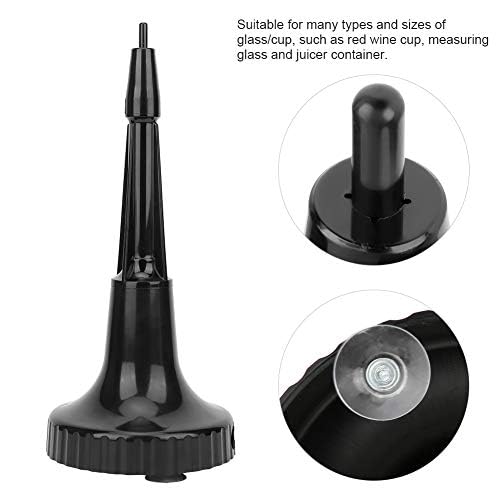 Portable Glass Rinser Cup Washer - Bar, Coffee, Restaurant & Home Kitchen Blender Cleaning Tool | Perfect for Washing Wine Glasses, Cocktail Cups & Kitchen Utensils