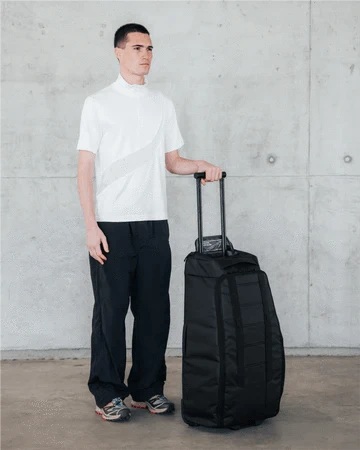 Db Hugger 60L Roller Check-in Luggage - Lightweight Expandable Spinner Suitcase for Travel, Business Trips & Vacations