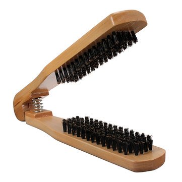 Professional Hair Straightening Brush - Dual Ceramic Ionic Bristles for Smooth, Frizz-Free Styling at Home | Salon-Quality Results for All Hair Types | Perfect for Daily Styling, Travel & Special Occasions