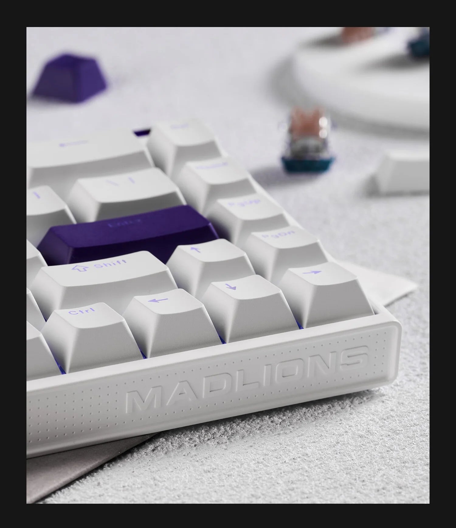 MADLIONS NANO68 PRO Hall Effect Rapid Trigger Gaming Keyboard - 68-Key Compact Mechanical Keyboard with Hot-Swappable Switches for PC, Mac, PS5 - Perfect for FPS, MOBA Gaming & Typing
