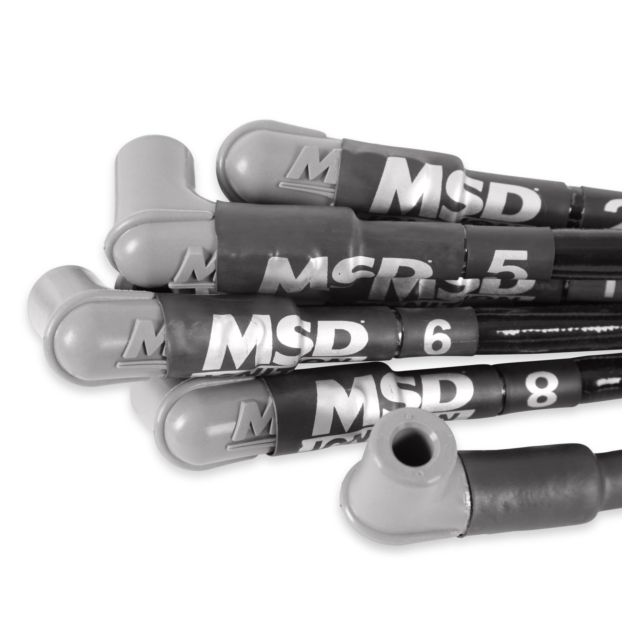 MSD 35591 High Performance Ignition Wire Set for Ford, Chevy, Dodge - Compatible with 5.0L, 5.7L, 6.0L Engines - Perfect for Racing, Off-Road & Daily Driving