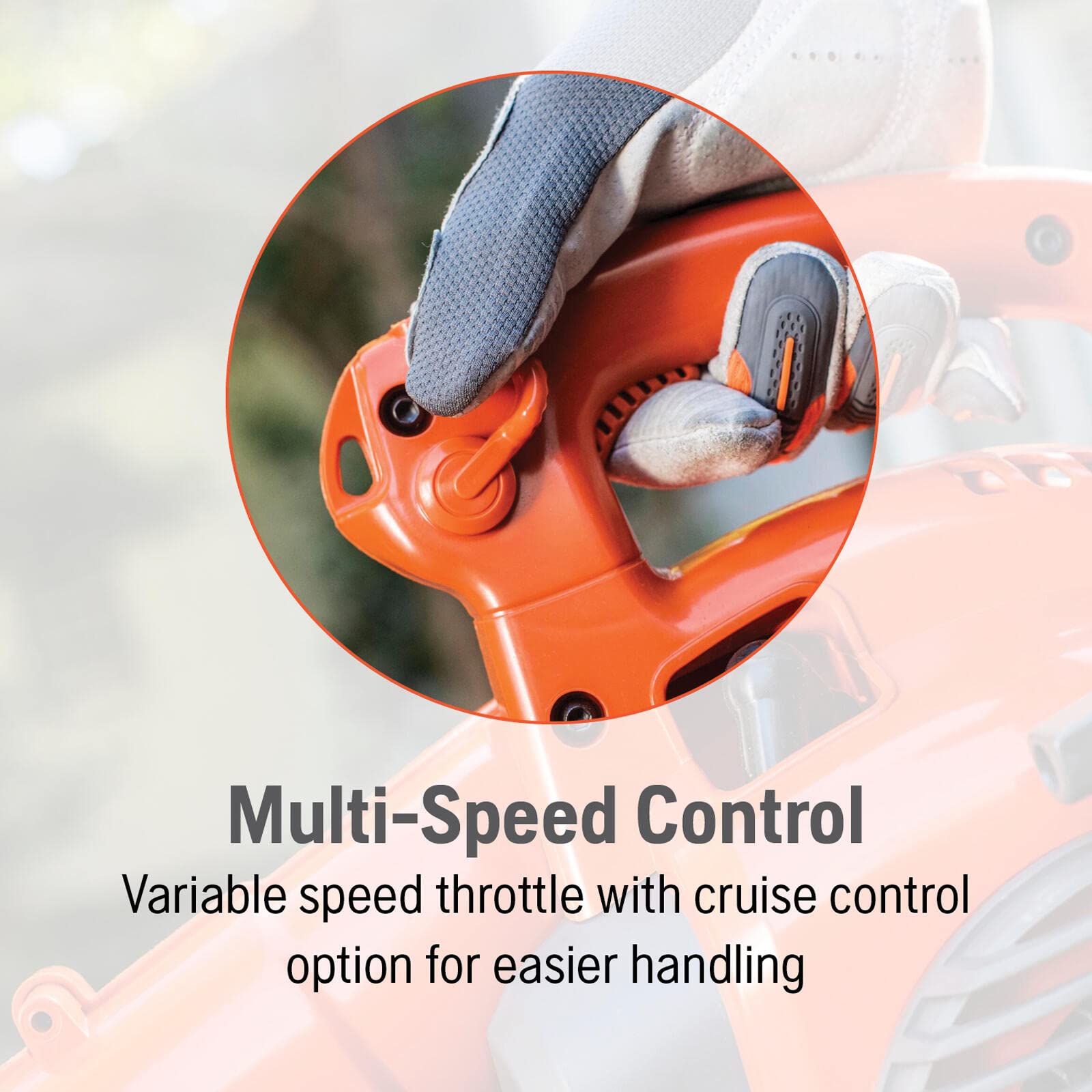 Husqvarna 125B 28cc 2-Cycle Gas Leaf Blower - 1.1HP, 470 CFM, 170 MPH - Powerful Handheld Yard Blower with Ergonomic Design - Perfect for Fall Leaf Cleanup, Lawn Maintenance & Landscaping - Great Gift for Dad, Homeowners & Gardeners