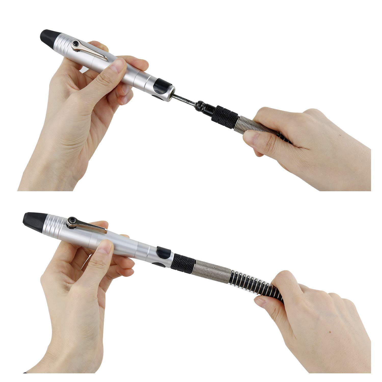 Quick Change Handpiece for Rotary Grinder Tool - Compatible with Various Rotary Tools for Metal, Wood & DIY Projects - Perfect for Engraving, Polishing & Crafting