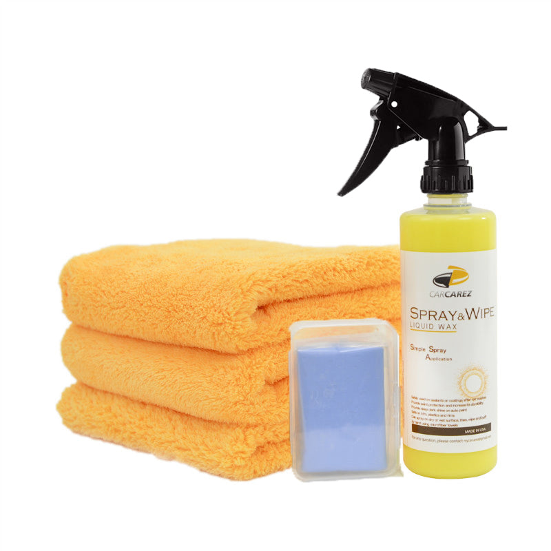 Premium Car Wash & Wax Kit - 5-Piece Auto Detailing Set for Shine & Protection - Perfect for Home, Car Enthusiasts & Professional Detailing