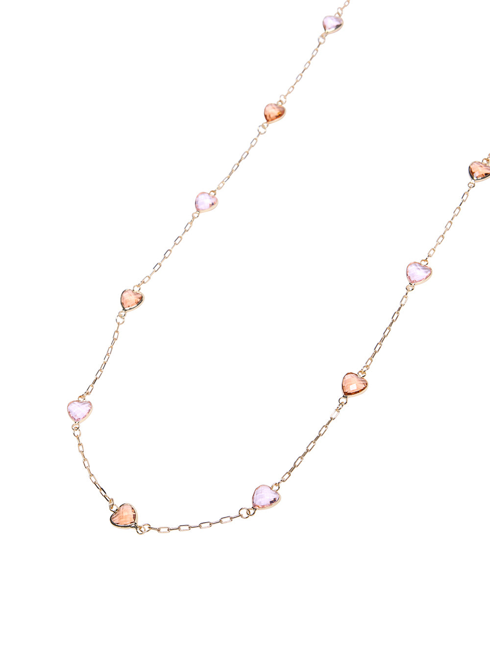 Elegant Heart Necklace for Women - Dainty Gold & Silver Pendant Jewelry Gift for Her - Perfect for Valentine's Day, Anniversary & Romantic Occasions