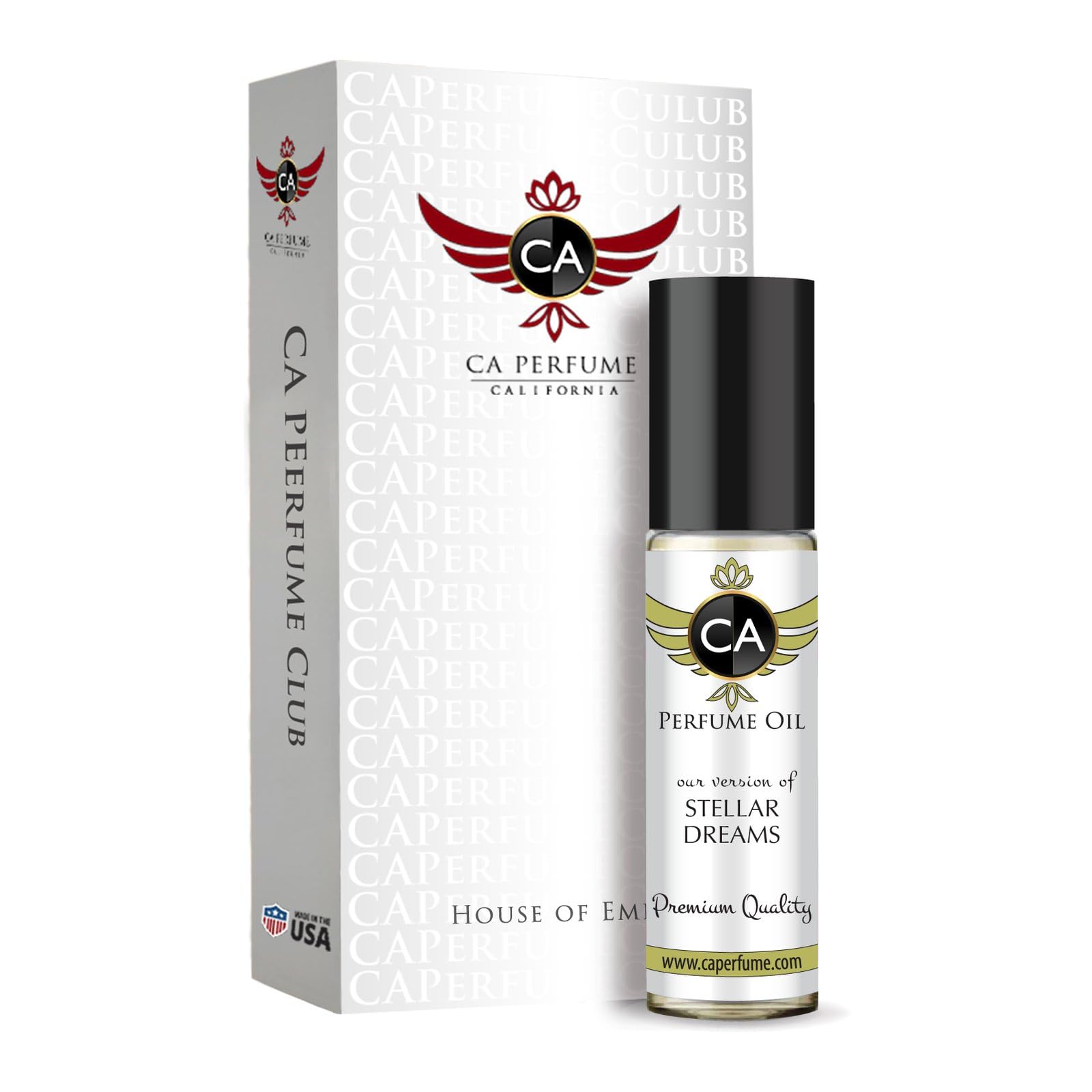 CA Perfume Impression of Stellar Dreams Roll-On Fragrance Oil - 0.33 Fl Oz/10ml for Women & Men | Long-Lasting Scent for Date Night, Office & Special Occasions