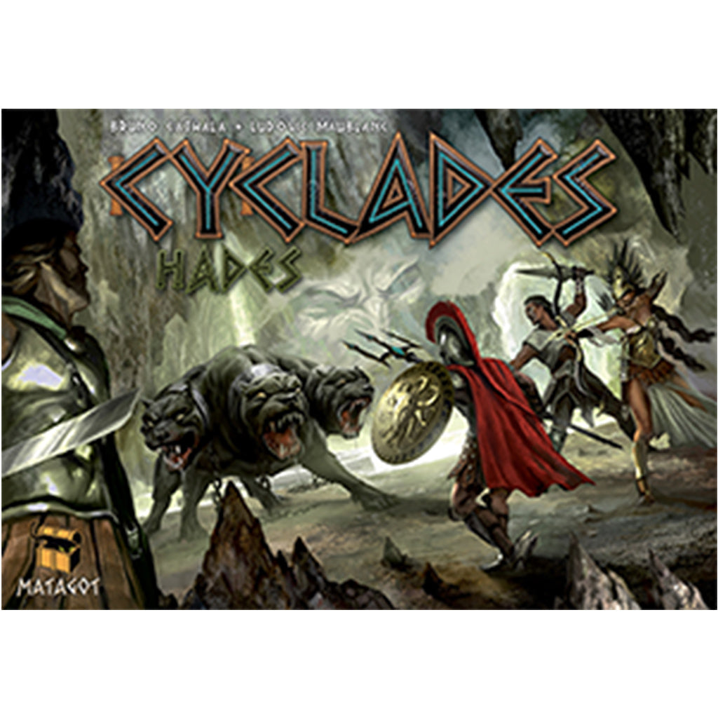 Cyclades: Hades Expansion Board Game - Strategic Greek Mythology Adventure for Game Nights & Family Gatherings