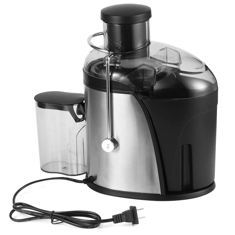 500ML Electric Cold Press Juicer Machine - Powerful Vegetable & Fruit Extractor Blender, Dishwasher Safe & Easy to Clean for Fresh Juice - Perfect for Home, Office, Gym & Healthy Lifestyle (US)