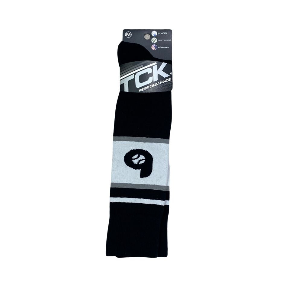 TCK Beauport Performance Over Calf Tube Socks for Men & Women - Moisture Wicking Athletic Socks for Running, Hiking & Sports - Comfortable & Breathable Workout Socks