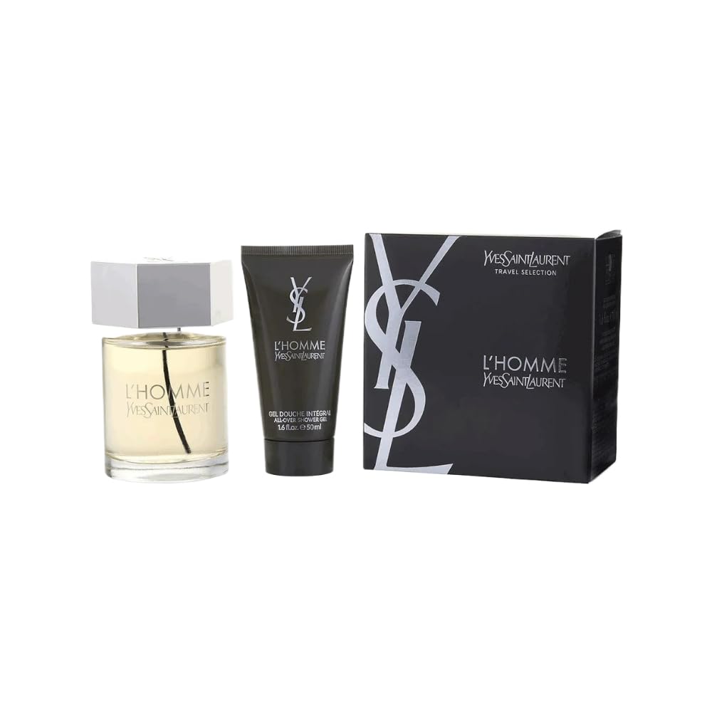 L'Homme 2 Piece Eau de Toilette Spray for Men - 100ml Fresh & Elegant Fragrance - Perfect for Date Night, Office & Special Occasions