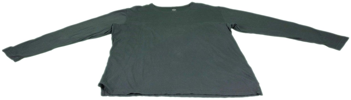 Weatherproof Men's XL Long Sleeve Crew Neck T-Shirt - Black | Comfortable Outdoor Work & Hiking Shirt for All Seasons