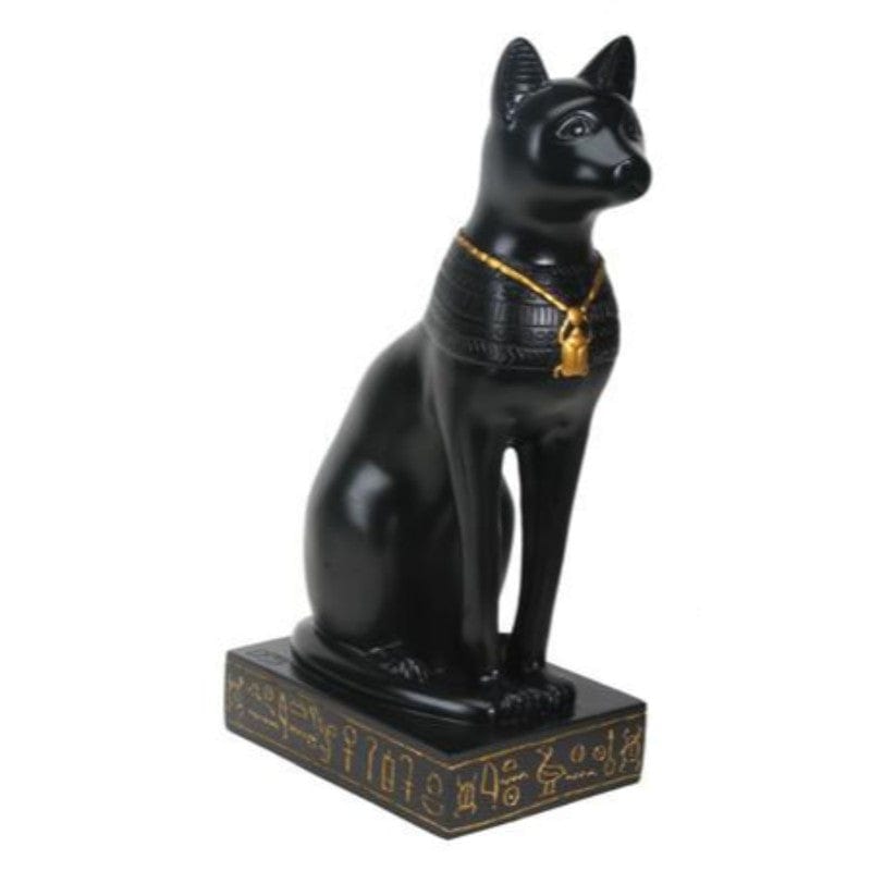 Bastet Egyptian Cat Goddess Statue - Handcrafted Collectible Figurine for Home Decor, Altar & Spiritual Gifts | Perfect for Meditation Spaces, Witchcraft Altars & Ancient Egypt Lovers