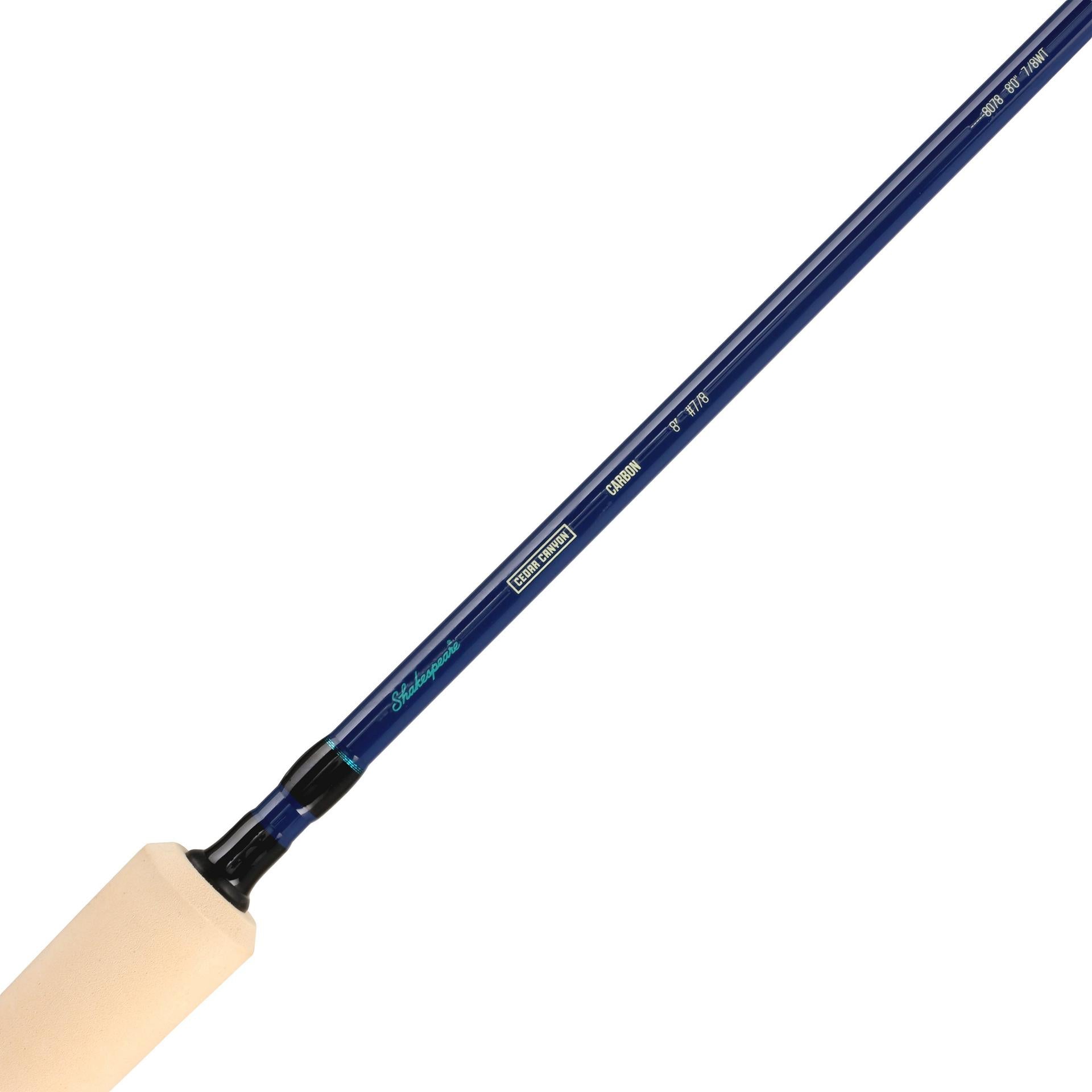 Cedar Canyon™ Carbon Fly Fishing Rod Kit - Lightweight & Durable Fly Fishing Gear for Trout & Bass - Perfect for Freshwater Streams & Rivers