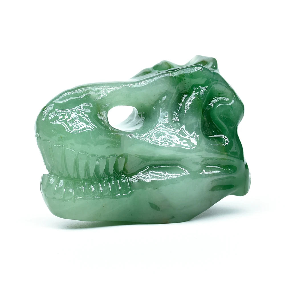 Hand Carved Natural Amethyst Crystal Dragon Skull - Custom Feng Shui Home Decor for Healing & Positive Energy | Meditation, Office Desk, Gift Idea